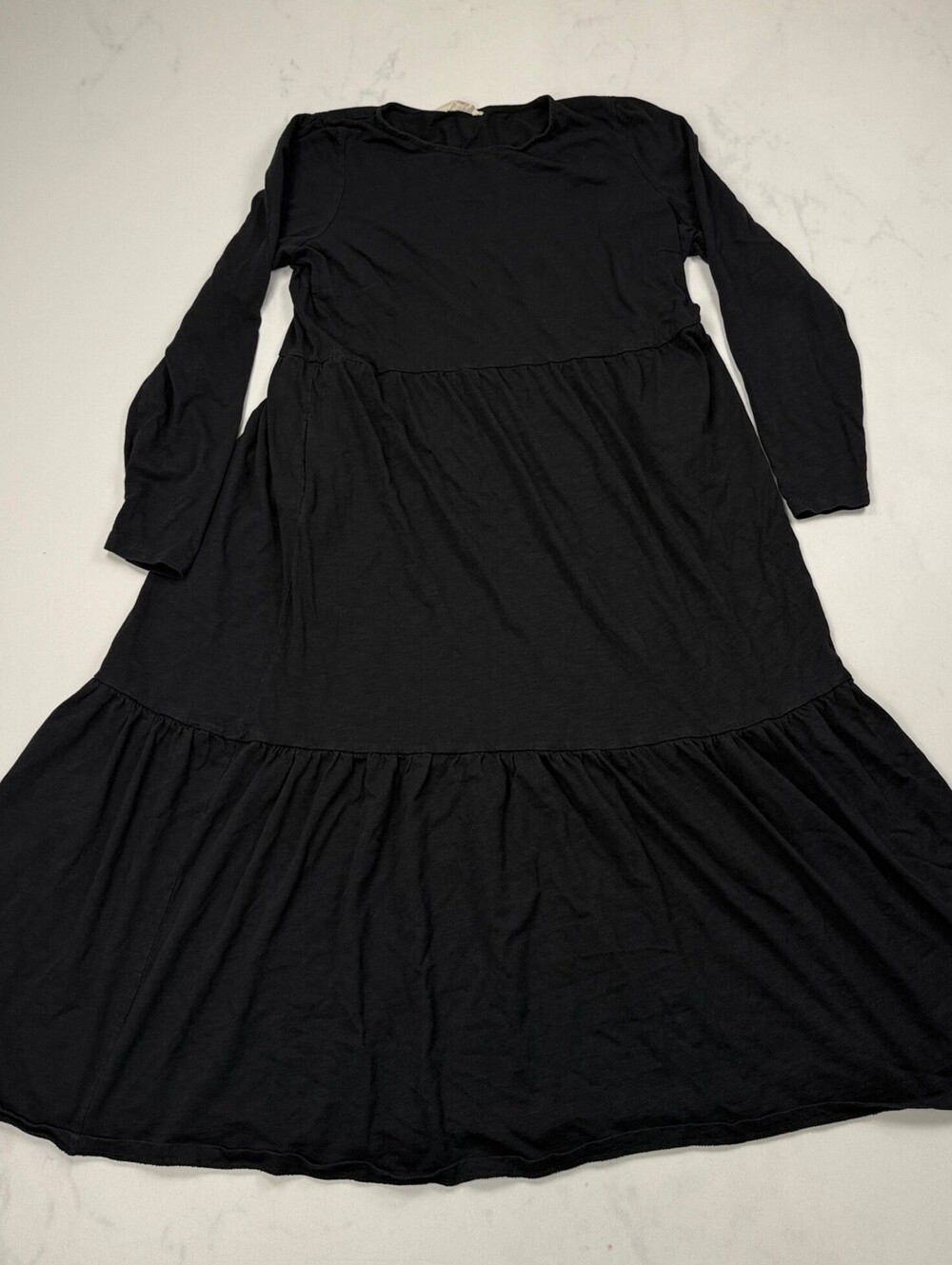 Boden Maxi Dress Black Contemporary Timeless Style Statement Piece - Womens 16